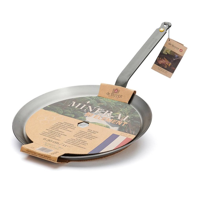 de Buyer Mineral B 5615.30 pancake pan, 30 cm