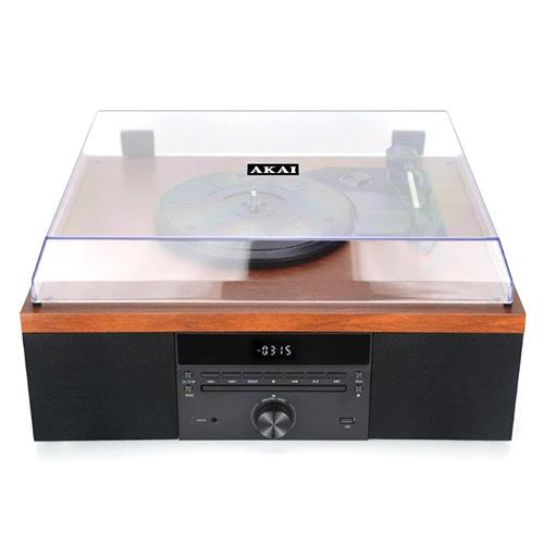 AKAI ATT-14BT wood turntable