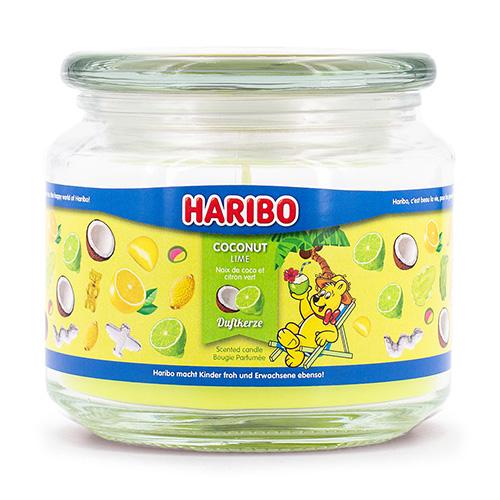 Haribo-Kerze mittelgroß, Coconut Lime