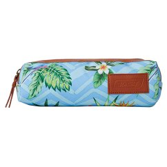 Školní penál Target Mini Floral Blue Flamingo 21965