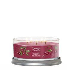 Yankee candle Signature Tumbler Kerze, mittelgroß, Black Cherry