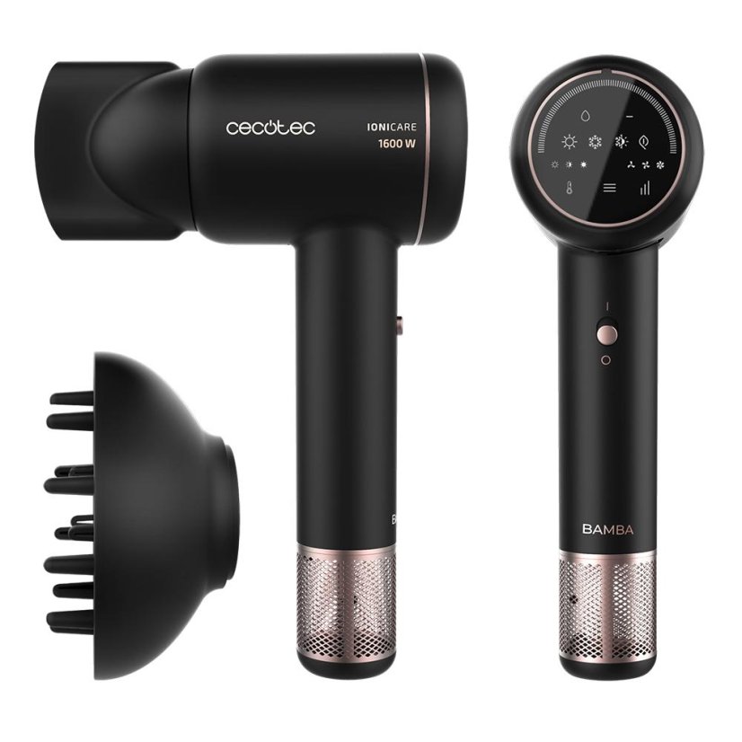 Cecotec Bamba Ionicare Rockstar 4400 fekete hajszárító