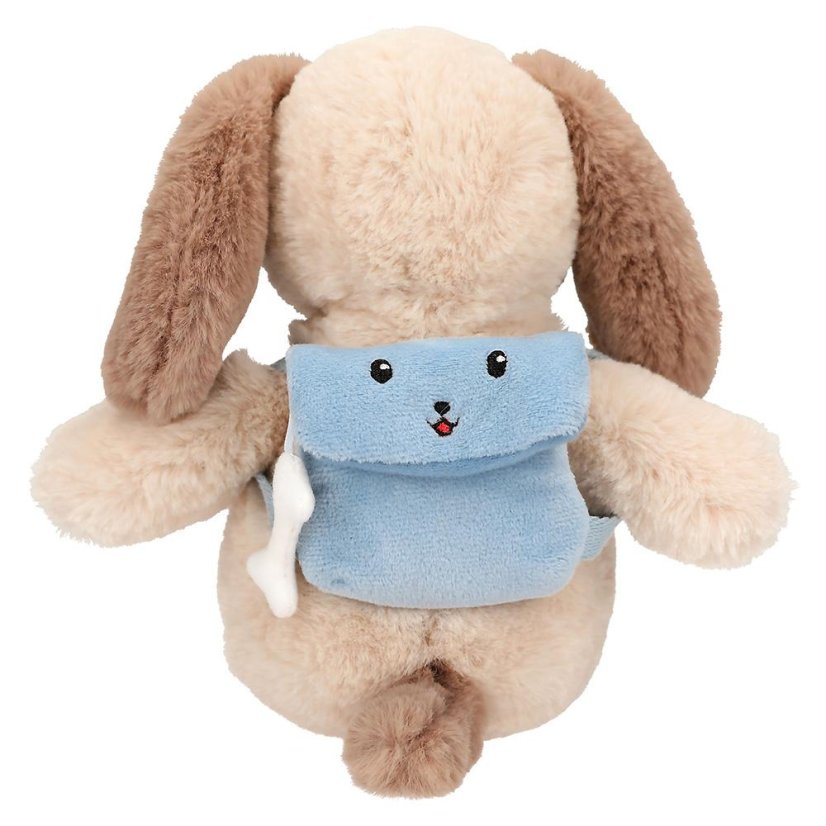 Milo the Plush Dog with Princess Mimi Backpack, 26 cm