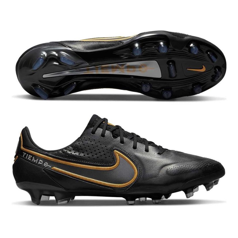 Kopačky Nike Tiempo Legend 9 Elite FG - Farbe: Schwarz, Größe: 40