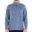 Hurley Mesa Ridgeline 1/4 férfi pulóver - Szín: Kék, Méret: XL