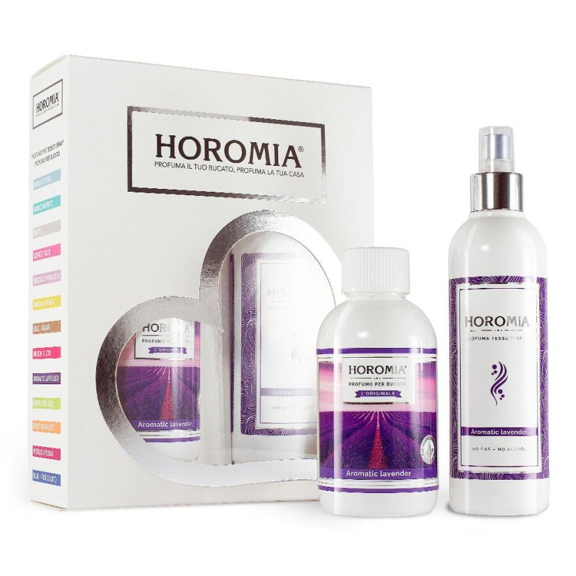 Geschenkset mit Horotwins Aromatic Lavender Wäscheparfüm