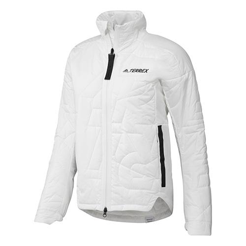 Dámská bunda Adidas Terrex Myshelter Hybrid - Barva: Bílá, Velikost: L