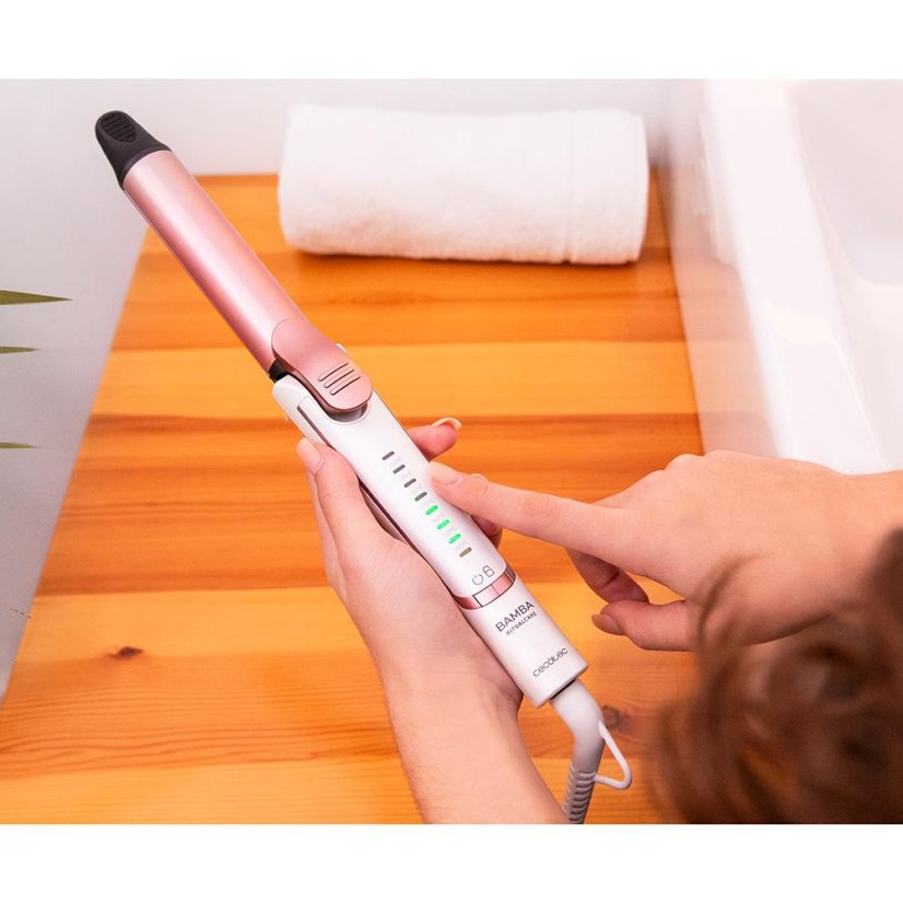 Glätteisen und Lockenstab Cecotec Bamba RitualCare 4246 weiß