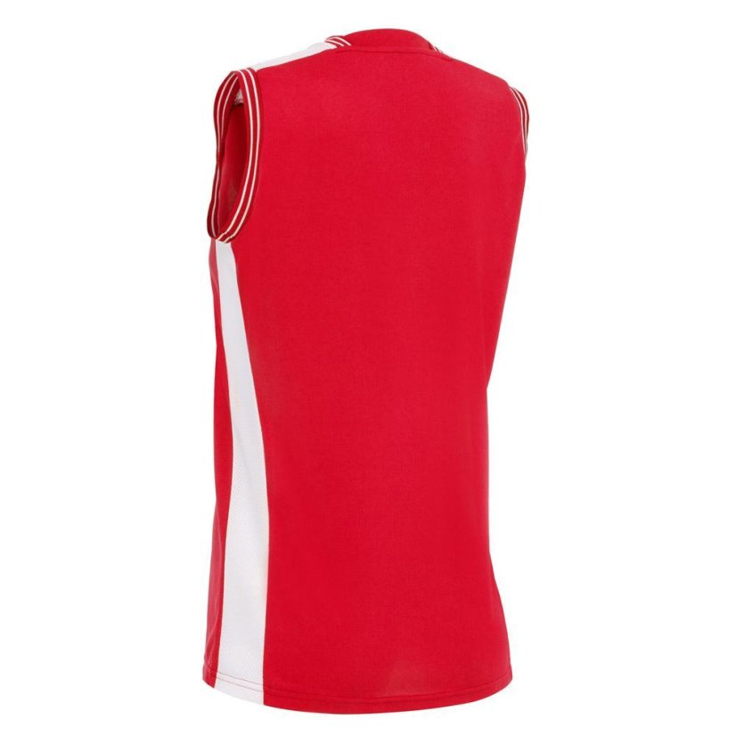 Macron Radon Trikot - Farbe: Rot, Größe: XS