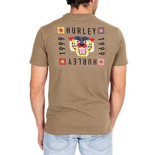 Pánske tričko Hurley Bengal - Farba: Čierna, Veľkosť: S