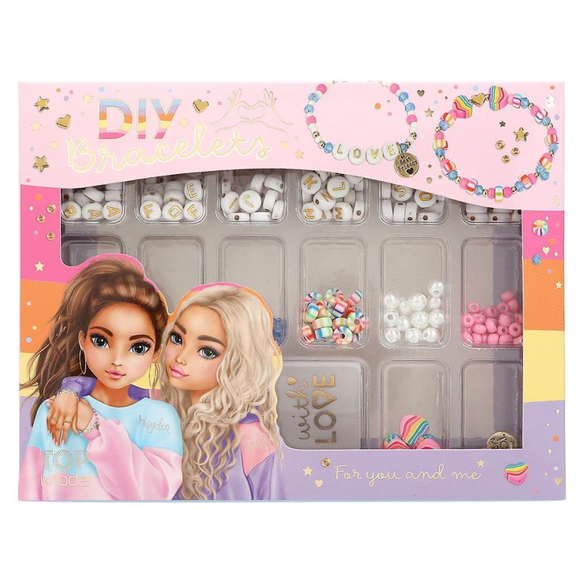 Perlen-Set zur Herstellung von Armbändern Top Model Hyden & Christy