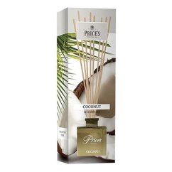 Rákosový difuzér Price´s Candles, Coconut