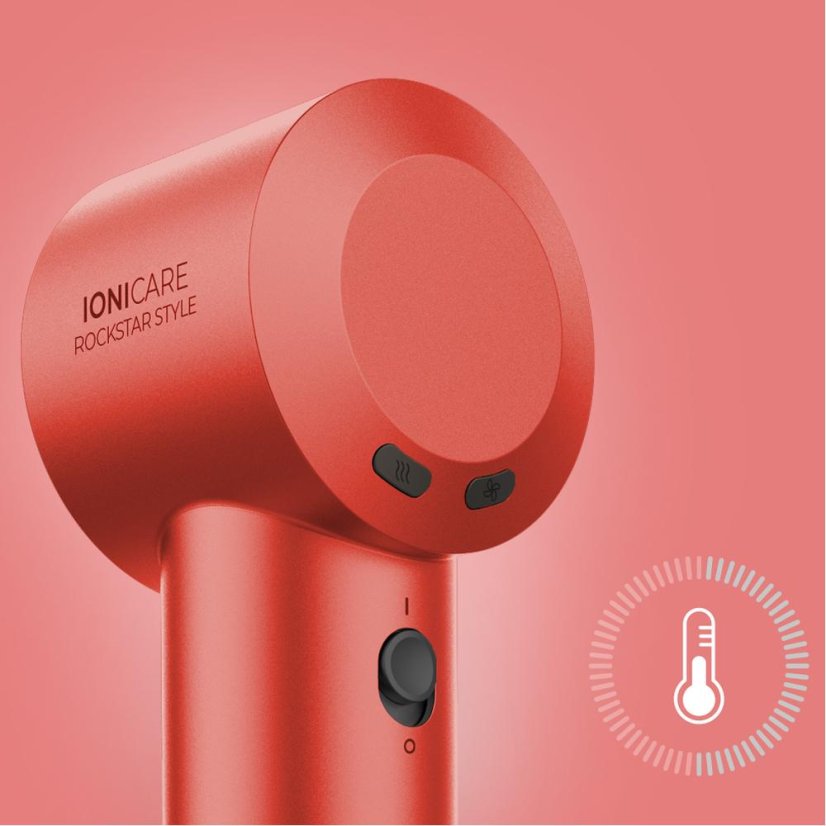 Haartrockner Cecotec IoniCare RockStar Style Aluminium 100839 rot