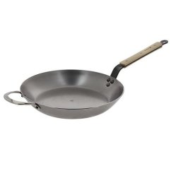 De Buyer Mineral B Bois 5710.32 steel pan, 32 cm