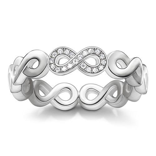 Ring Thomas Sabo Infinity D_TR0003-725-14- - Größe: 52