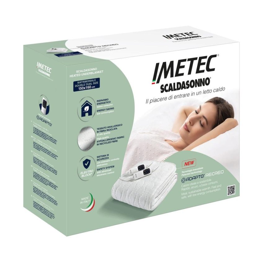 Imetec Adapto Recreo Double 16965 heated mattress pad