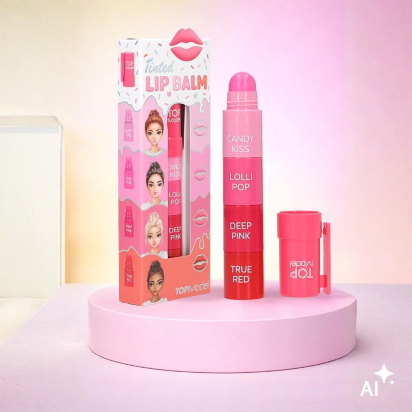 Top Model Beauty & Me 4-in-1 Tinted Lip Gloss