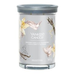 Yankee candle Signature Tumbler Kerze, groß, Smoked Vanilla & Cashmere