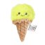 TOPModel Plush Keychain with Carabiner – Lime Ice Cream