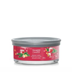 Yankee candle Signature Tumbler Kerze, mittelgroß, Holiday Cheer