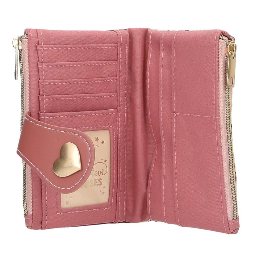 Miss Melody Blossom Pony Magnetic Fold-Out Wallet