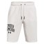 Męskie szorty Under Armour Rival Terry CLLGT - Kolor: Biały, Rozmiar: L