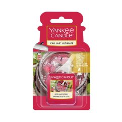 Yankee candle autóillatosító gél címke, Red Raspberry