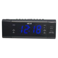 AKAI ACR-3888 čierny rádiobudík