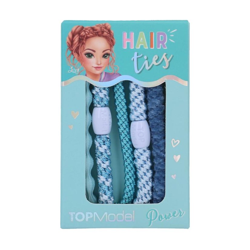 Set of 5 Top Model Lexy Hair Ties