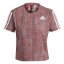 Dámské běžecké tričko Adidas OTR Primeblue Tee - Barva: Vínová, Velikost: L