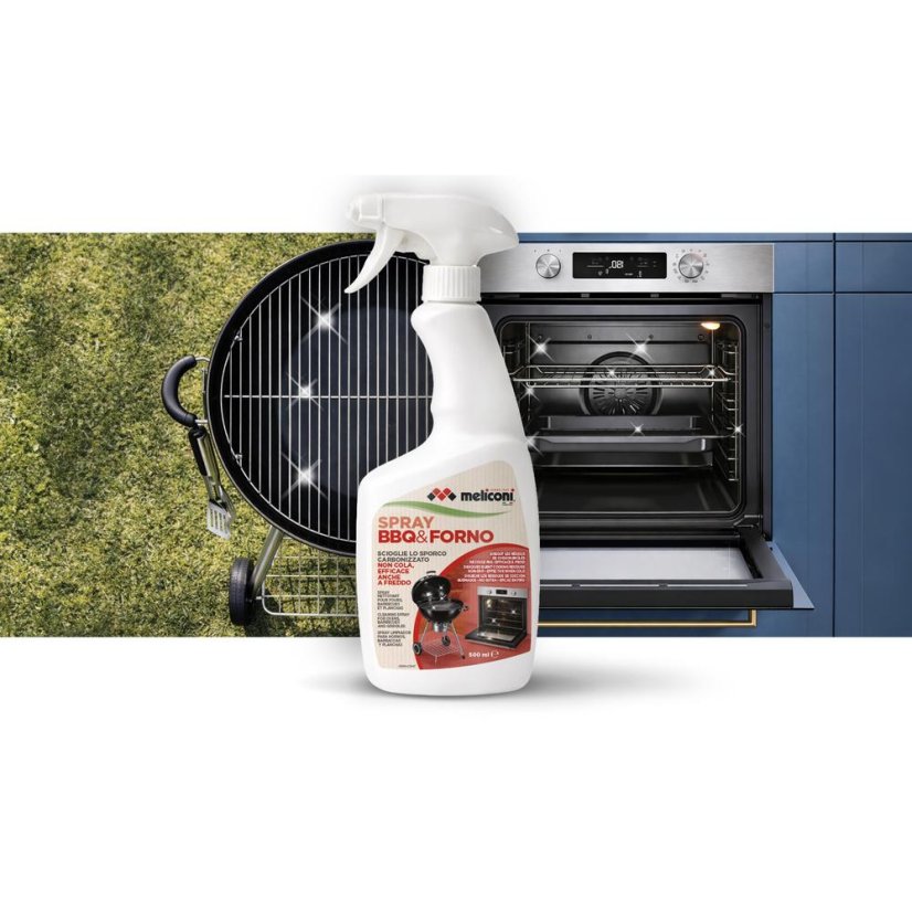 Universelles Reinigungsspray für Grills und Backöfen Meliconi 621037