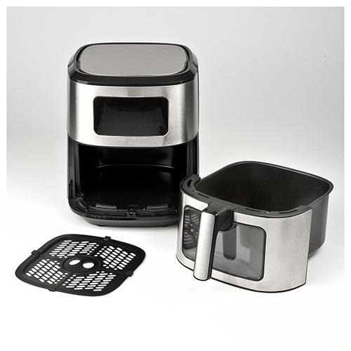 Girmi FG8800 black and silver hot air fryer