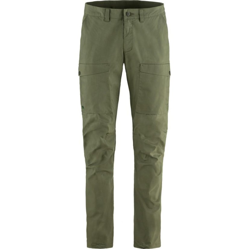 Pánské kalhoty Fjällräven Abisko Hybrid Trail Trs M - Kolor: Czarny, Rozmiar: 52/R