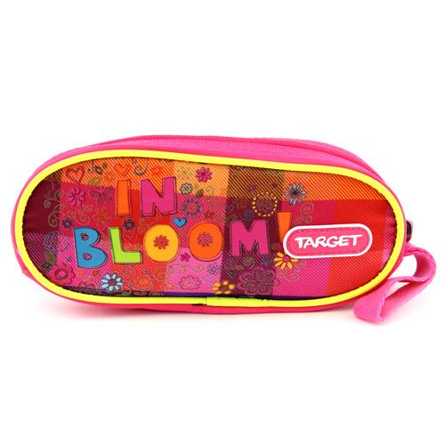 Target In Bloom! Pink 17974 School Pencil Case