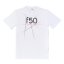 Pánske tričko Adidas F50 Poly Tee - Farba: Biela, Veľkosť: S