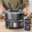 Fondue set Black+Decker BXFC1000E stainless steel/black