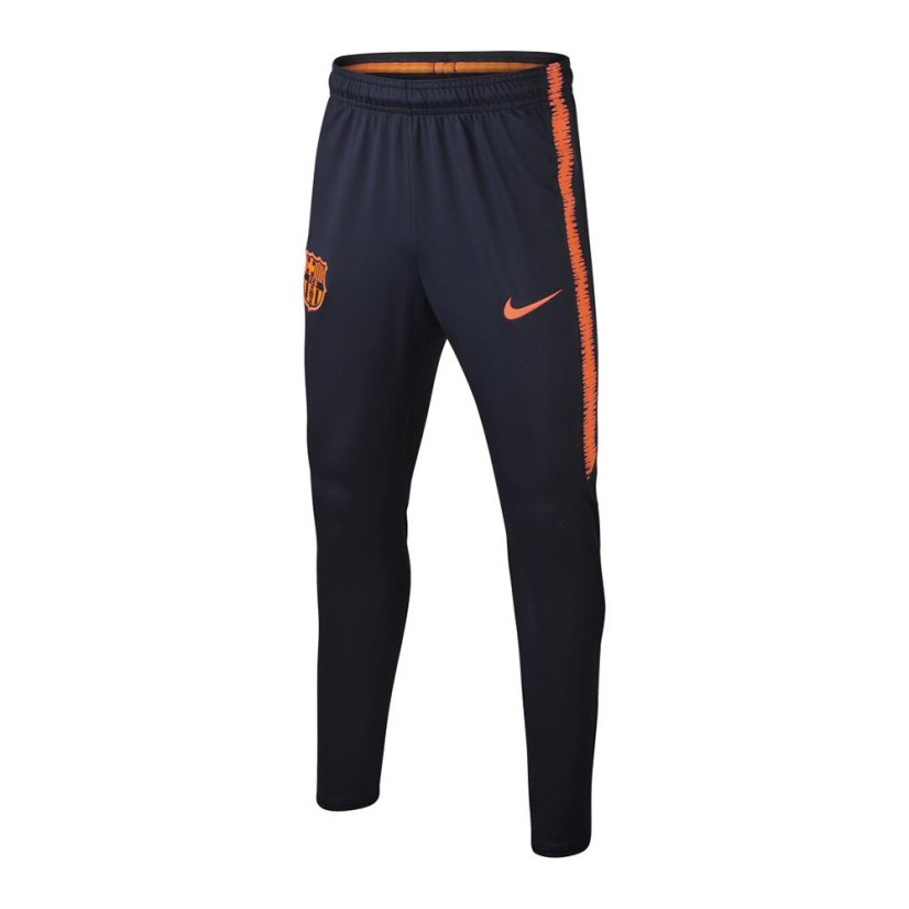 Nike Dry Squad FC Barcelona Kids' Pants - Color: Blue, Size: 122-128