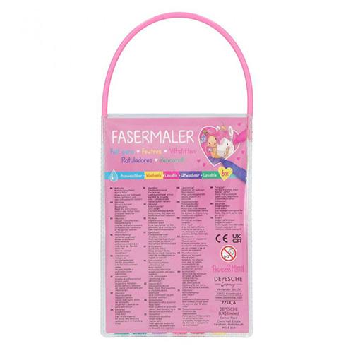 Princess Mimi 6-farebná sada fixiek Unicorn