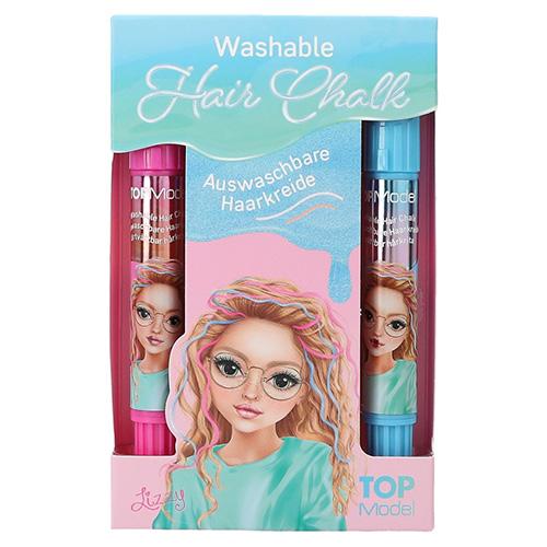 Top Model washable hair colors, pink and blue, Lizzy