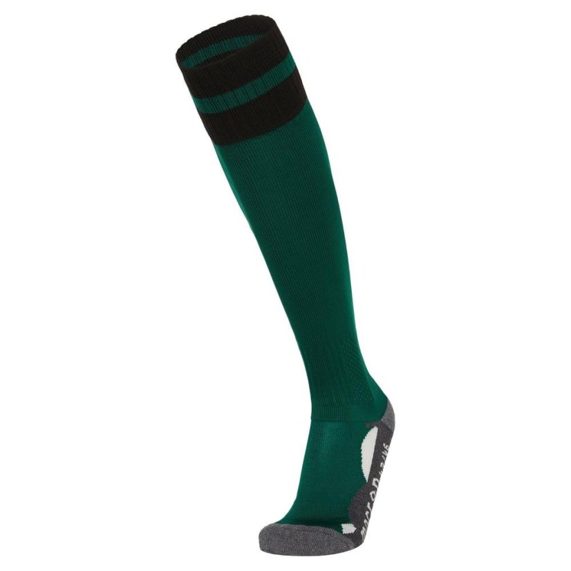Macron Azlon socks - Color: Green/black, Size: M
