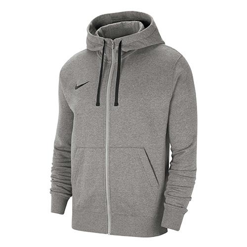 Nike Park 20 Fleece Full-Zip Kids' Sweatshirt - Color: Gray, Size: S