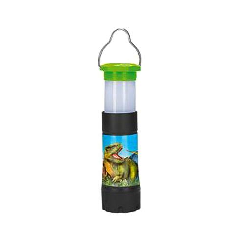 Dino World green T-Rex handheld LED flashlight