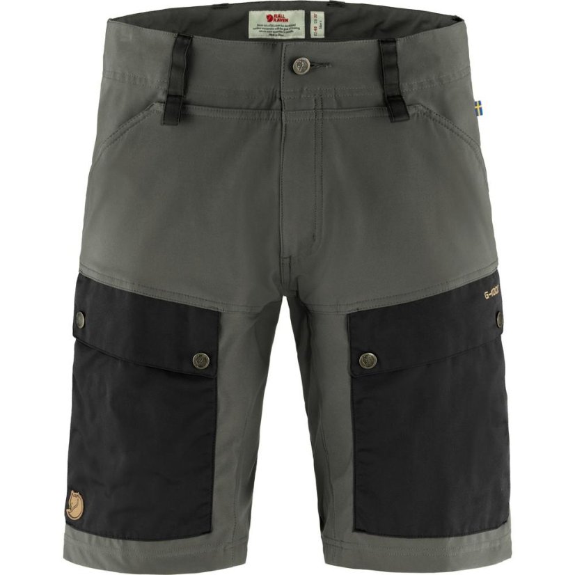 Pánské šortky Fjällräven Keb Shorts M - variant: Black-Stone Grey | 550-018 | 44