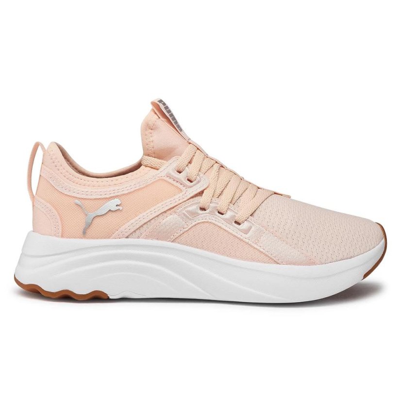 Damen-Sneaker Puma Softride Sophia Eco - Farbe: Weiß/Rosa, Größe: 38