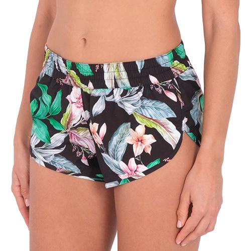 Hurley Flora Beachrider 2.5´ Women's Shorts - Color: Black, Size: L