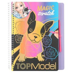 Škrábací sešit Top Model