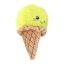 TOPModel Plush Keychain with Carabiner – Lime Ice Cream