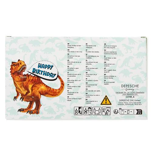 Zestaw świeczek urodzinowych Dino World
