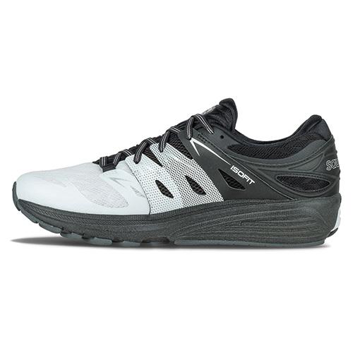 Pánske bežecké topánky Saucony Zealot Iso 2 Reflex - Farba: Biela/čierna, Veľkosť: 44