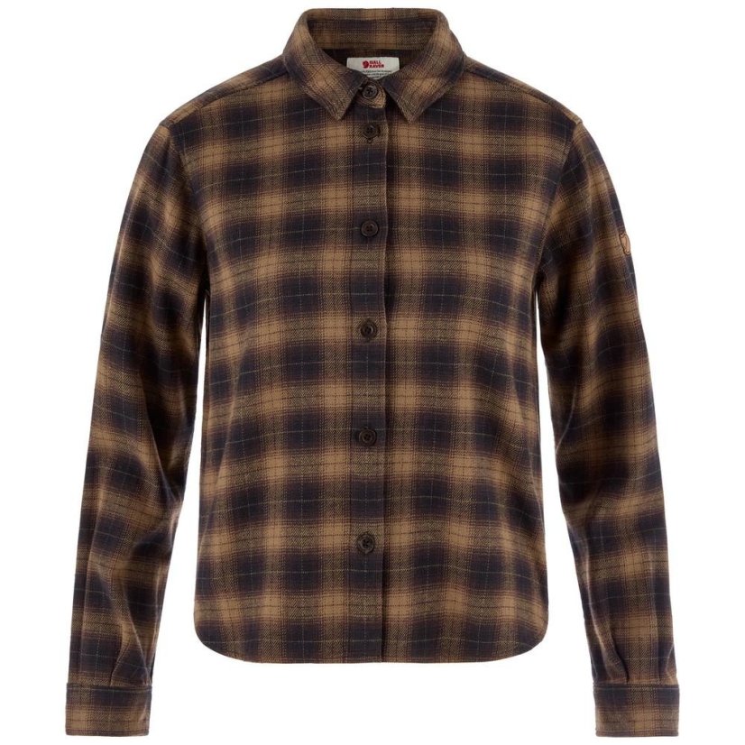 Övik Boxy Flannel Shirt W